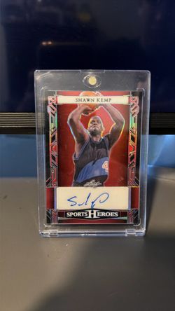 Shawn Kemp 20/25 Autographed card