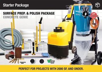 Starter Floor Polishing Kit – Grind + Polish Combo