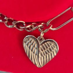 New Stainless Steel Heart 7in Bracelet Mpu Serious Buyet Cash Only Please No Delivery 