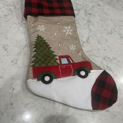 New Christmas Stocking…From Hobby Lobby Original Price On Tag $13.99