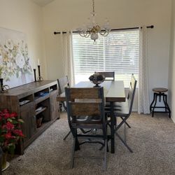 Ikea HENNY RAND Curtains, 2 Pairs, and 1 Valence