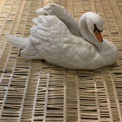 Homco Graceful Swans