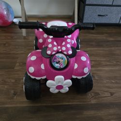 Minnie Mouse Quad 6V For Toddler Ride On