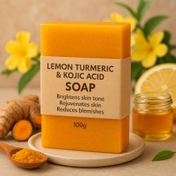 Lemon Turmeric Soap  $5