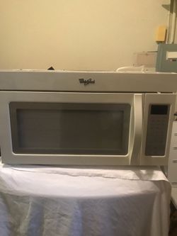 Whirlpool microwave oven