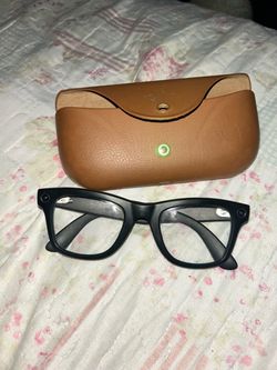 Meta glasses (Gen 2) Wayfarer Clear lenses