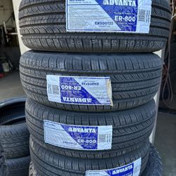New Tire 185/65R15 Advanta HPZ01 Set Of 4 Tires Free Mount Balance installed Finance Available