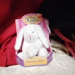 Only Hearts Plush Keychain Animal Marshmallow 