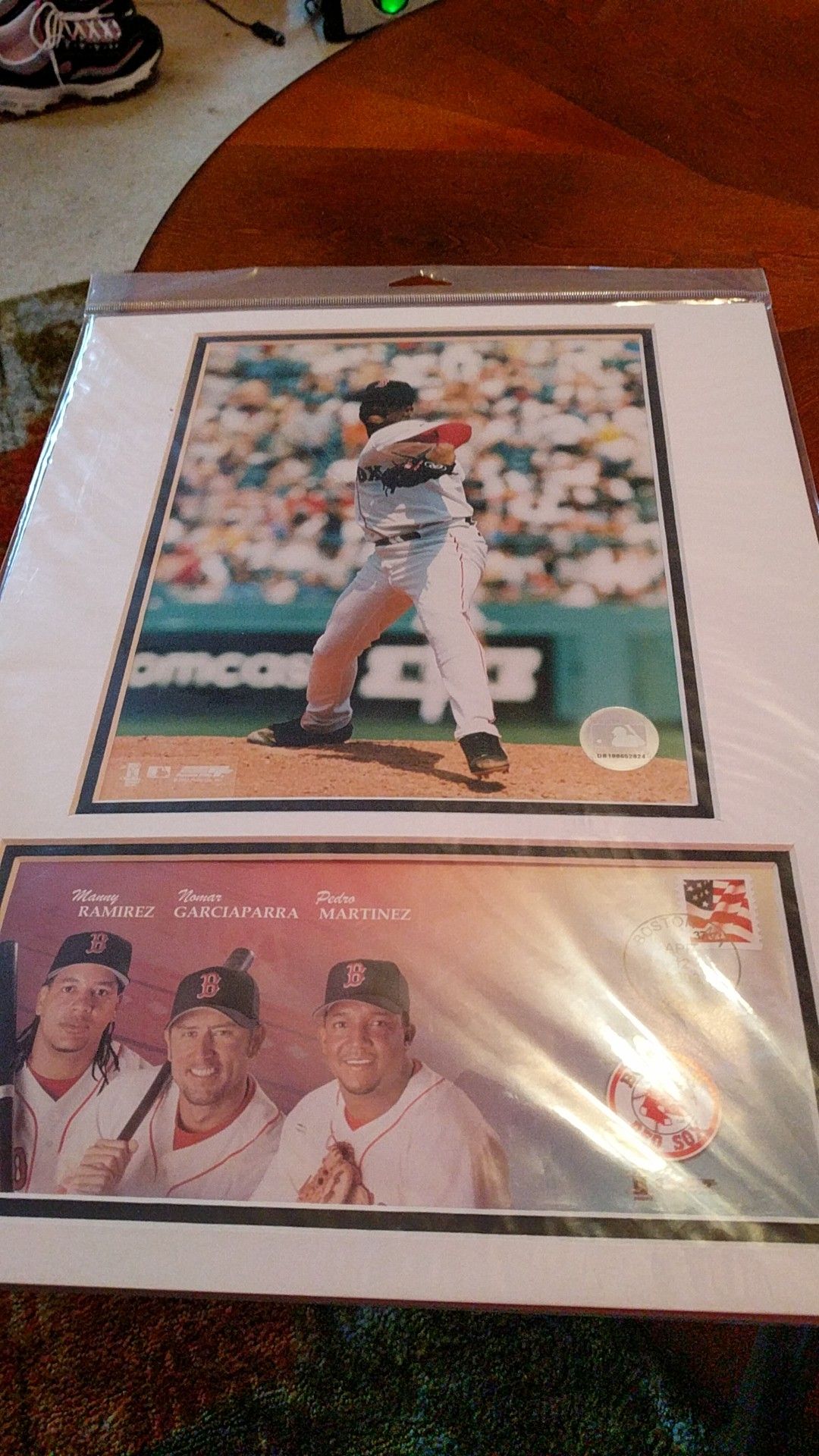 Tim Wakefield matted photo