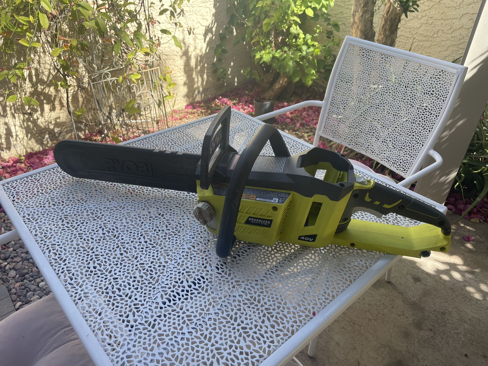 Ryobi 14in Battery powered Chainsaw