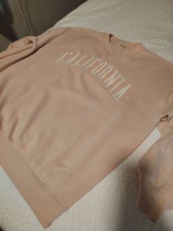 California sweatshirt pink