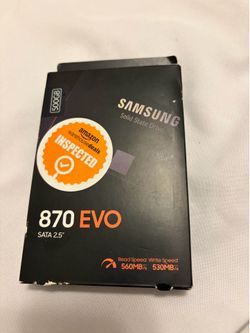 SAMSUNG 870 EVO SATA SSD 500GB 2.5”