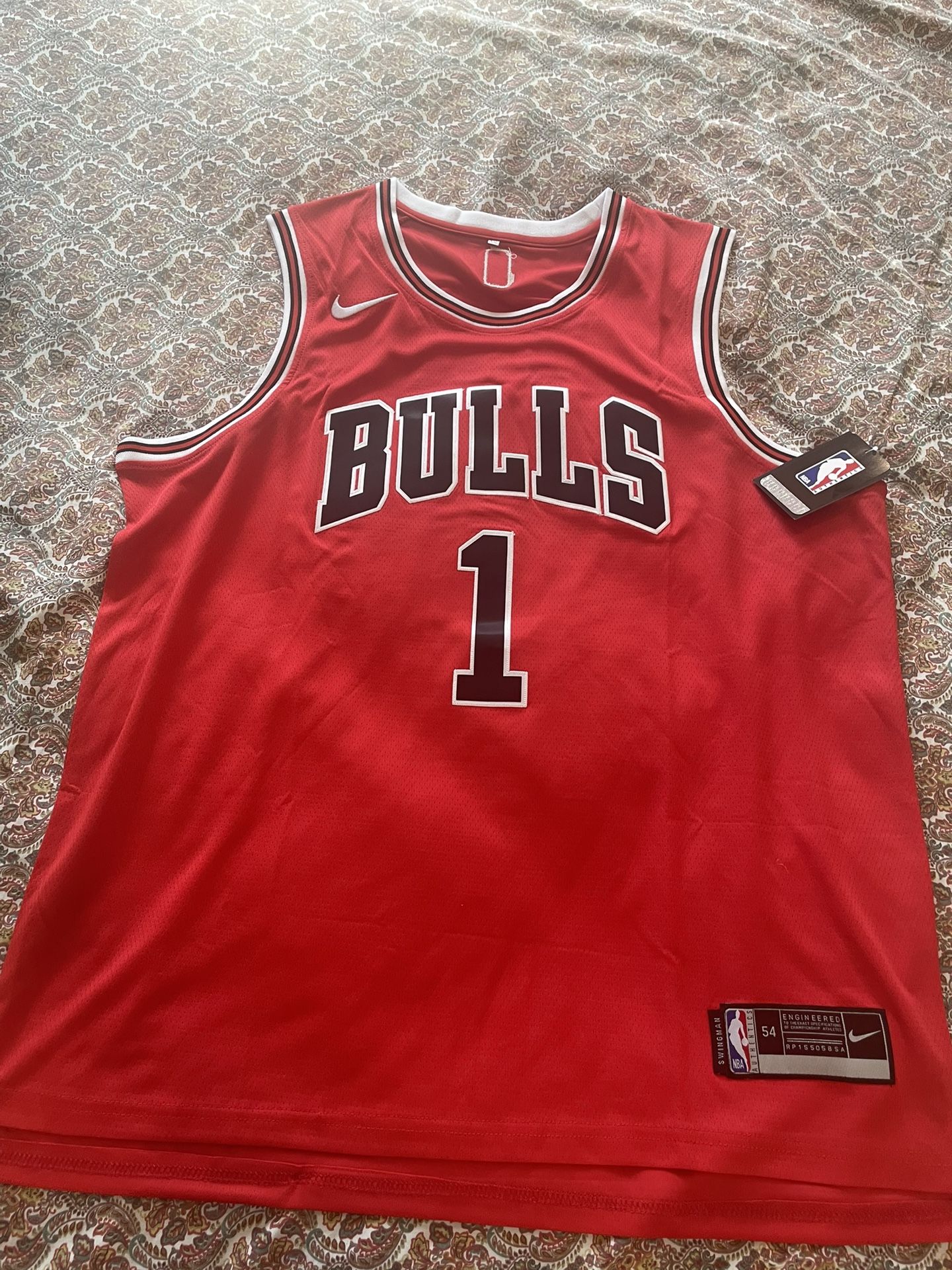 Chicago Bulls Derrick Rose stitched jersey size 2xl