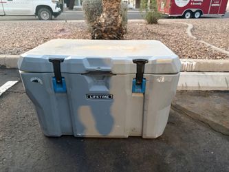 Lifetime Hard Heavy Duty 77 Gallon Cooler with Latches