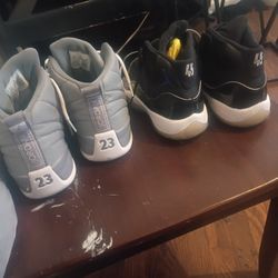 I Have The Space Jams And Mint Condition And The Wolf Gray 12s