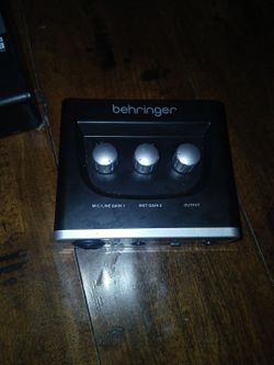 Behringer USB Audio Interface