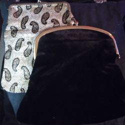 VINTAGE FOLD OVER EVENING BAGS