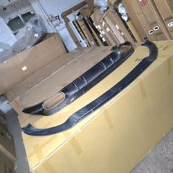 Front Lip Diffuser set For Mercedes Benz CLS AMG W(contact info removed)-2026 Real Dry Carbon Fiber CLS 53 CLS 450