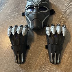 Black Panther Mask And Claws 