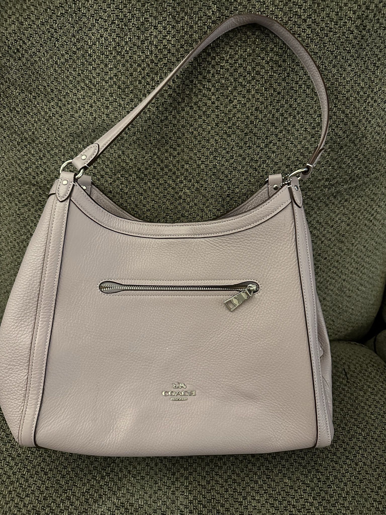 Lavender Coach shoulder Bag