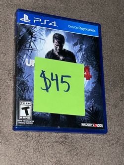 PlayStation PS5 PS4 Video Game Uncharted 4