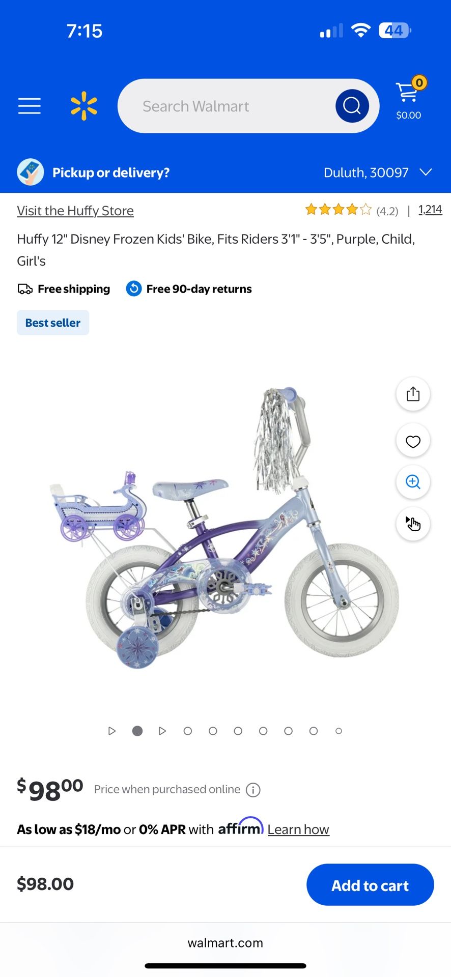 Kids Bicycle - Price Negotiable
