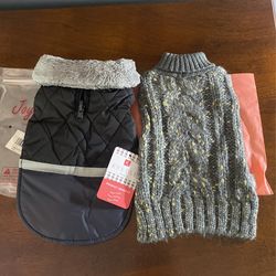 SMALL Dog Sweater & Coat
