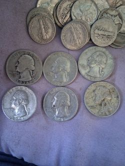 Silver quarters