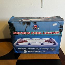Go Pong Beer Pong Pool Game