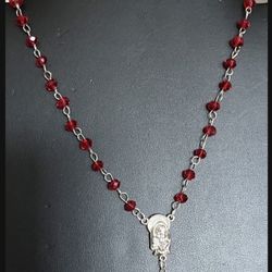 🎄HANDMADE By Marele22 Crystals Choker Necklace Or Rosary SALE $20 🎈  