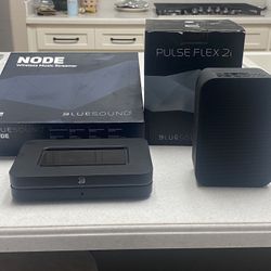 Bluesound node Wireless Music Streamer. Blue Sound Flex 2i