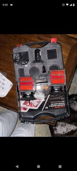 Wireless n magnetic lights 4 trailer,etc$135