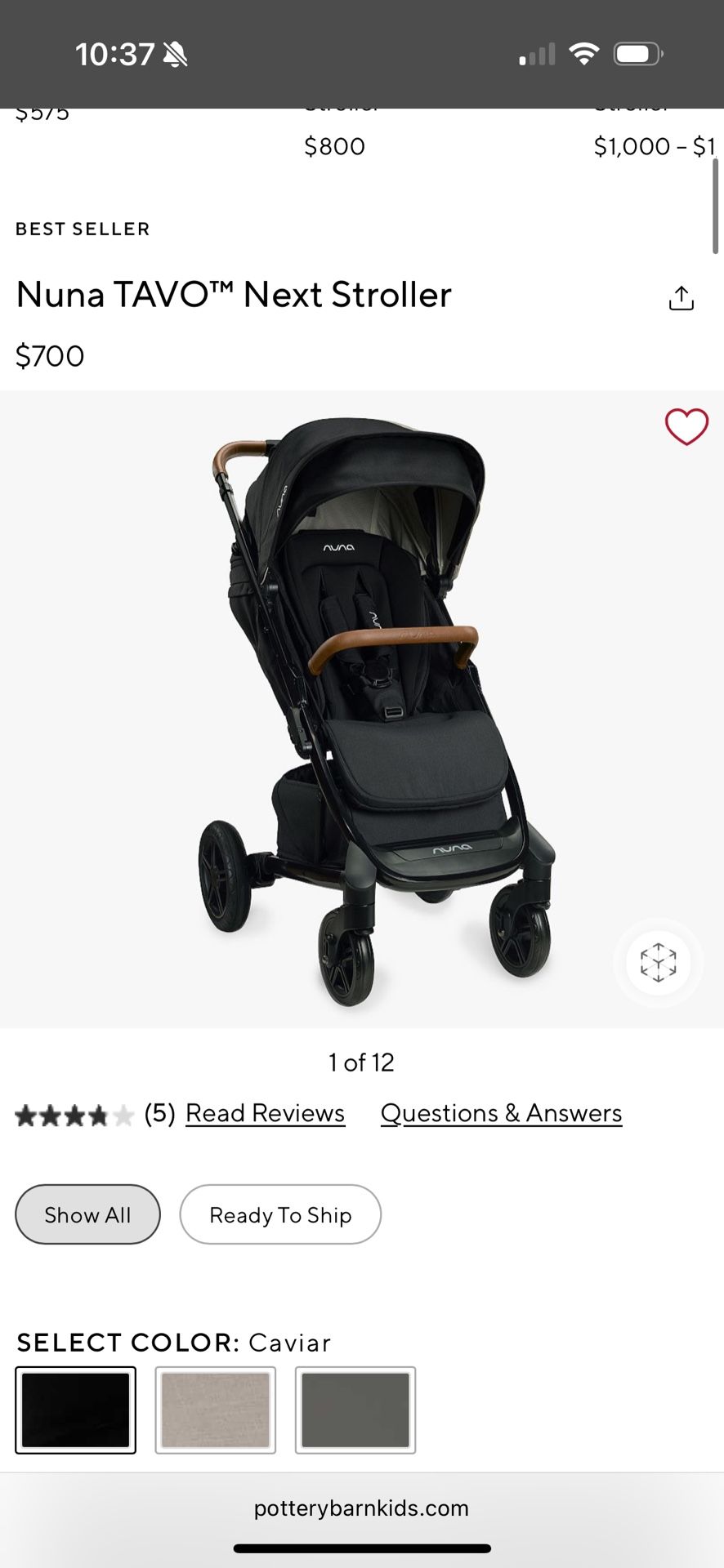 Nuna Tavo Next Stroller 