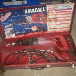 Vintage Milwaukee saws all.