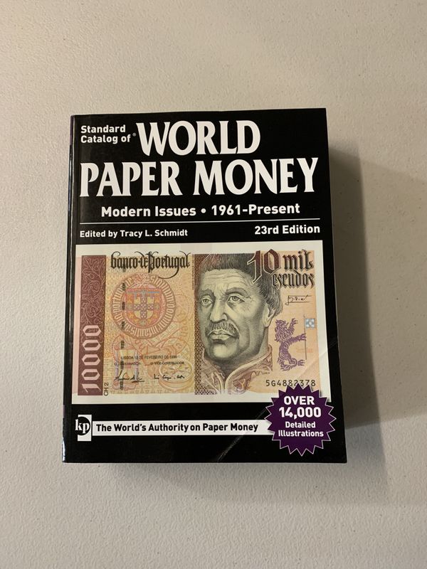 World Paper Money Collection 1961Present 23rd Edition for Sale in