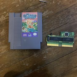 Rare NES Bonks Adventure! Authentic