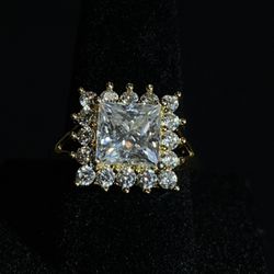 New Woman’s Princess Cut Moissanite Ring