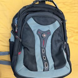 Swissgear Brand By Wenger. Laptop 22” Multiple Pockets Backpack. With Back Cushions And Shock Absorbing 