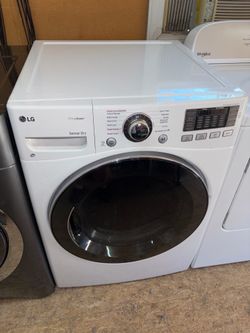 LG super capacity dryer