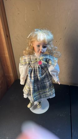 Vintage Porcelain Doll