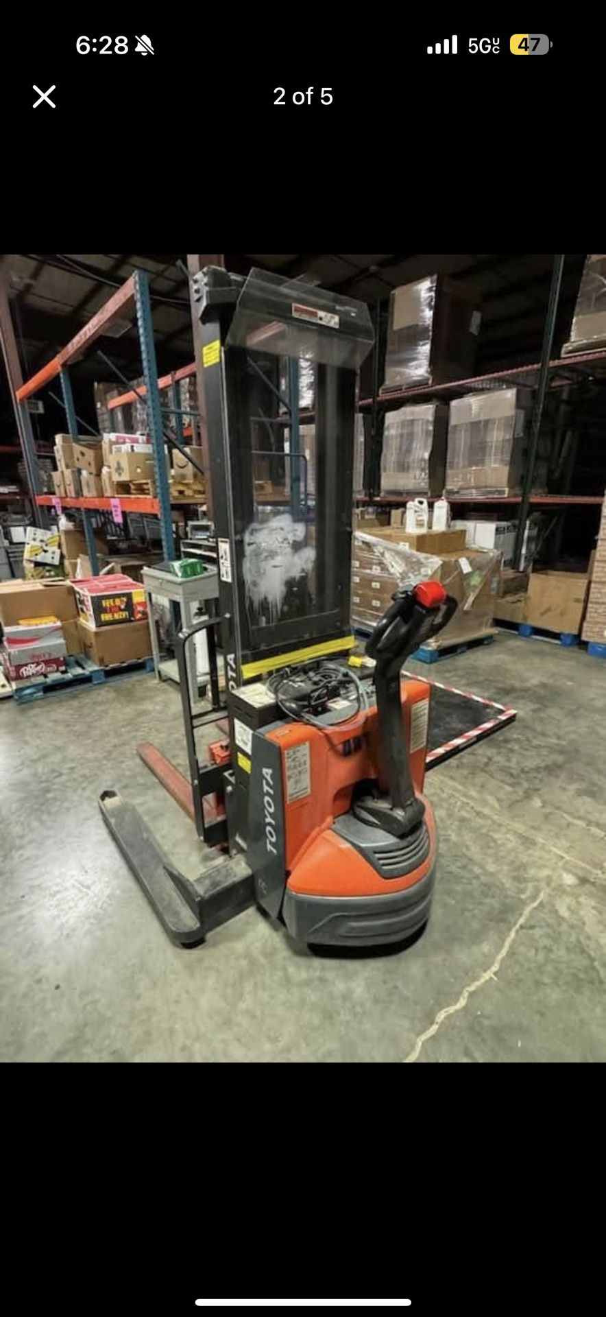 Toyota Electric Forklift