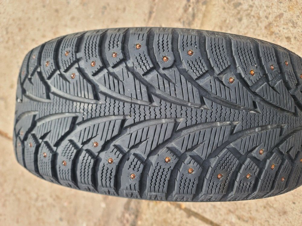 Single (1) 205 50 16 Hankook Winter iPike  tire 