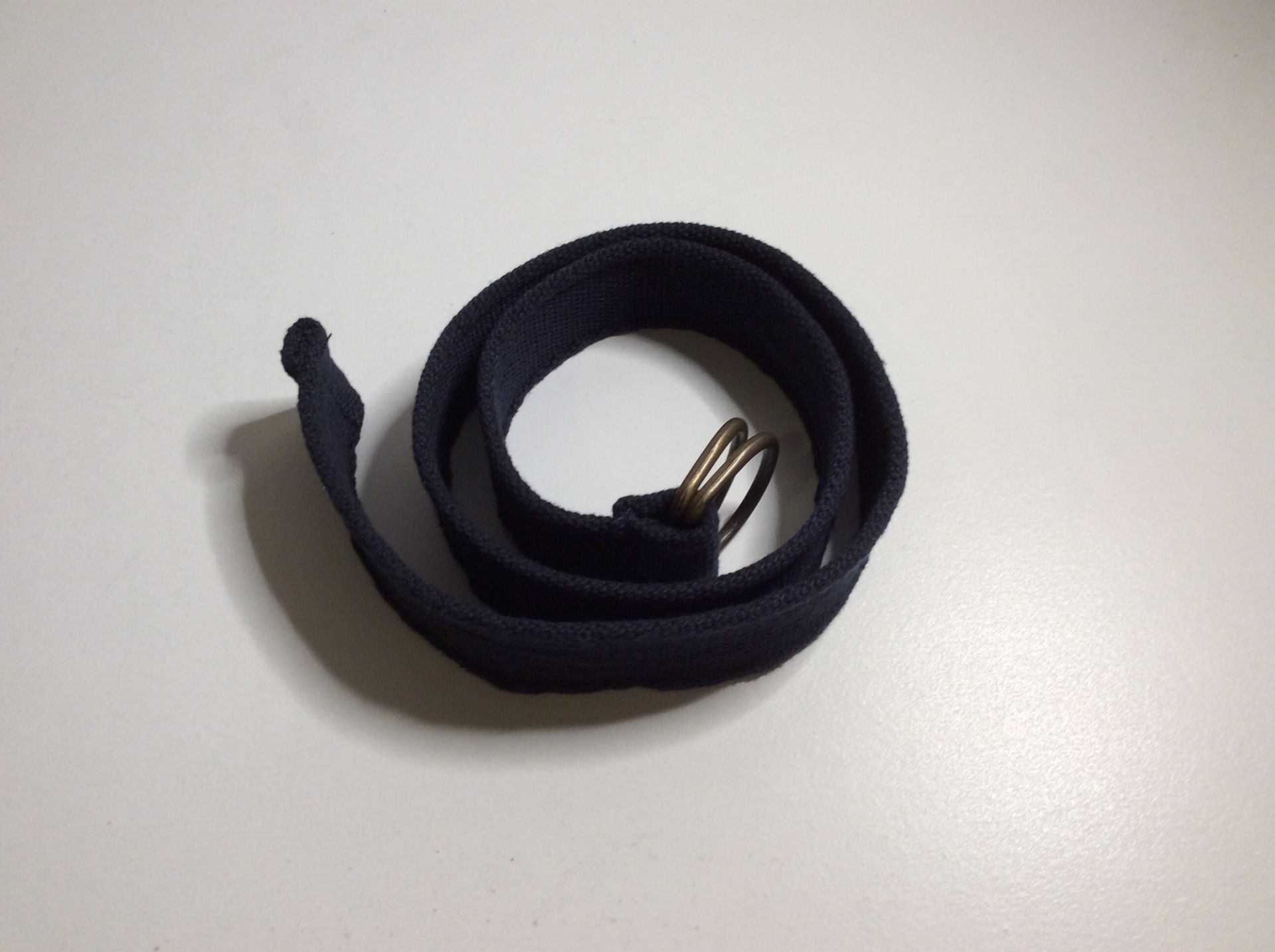 Blue D-Ring Belt