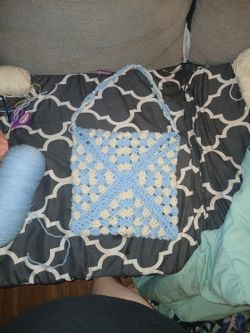 Granny Sqare Tote Bag