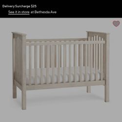 Pottery Barn Crib and Mattress 