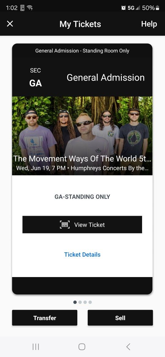 The Movement Tickets