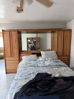 Solid wood bedroom set