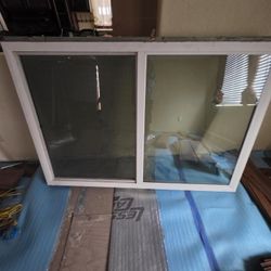 72 X 48 Double Pane Vinyl Window