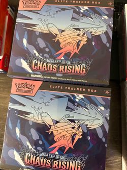 Pokémon Mega Evolution Chaos Rising Elite Trainer Box