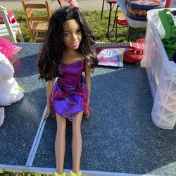 Barbie Doll 28” Just Play LLC 2013 Mattel